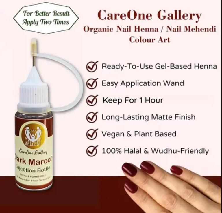 Instant Nail Injection  Mehendi Bottle