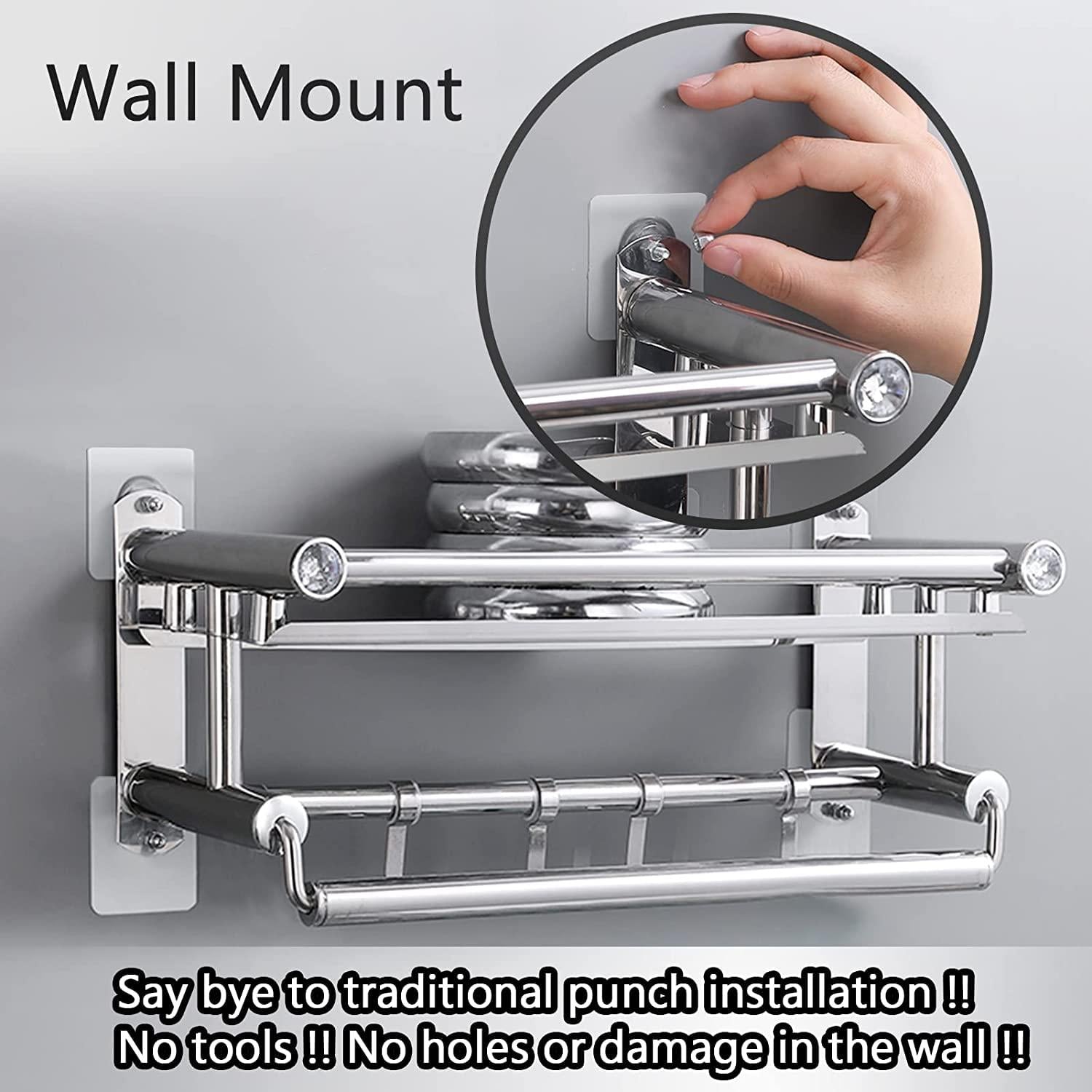 Wall Hooks, Adhesive Wall Screws Hanging Nails