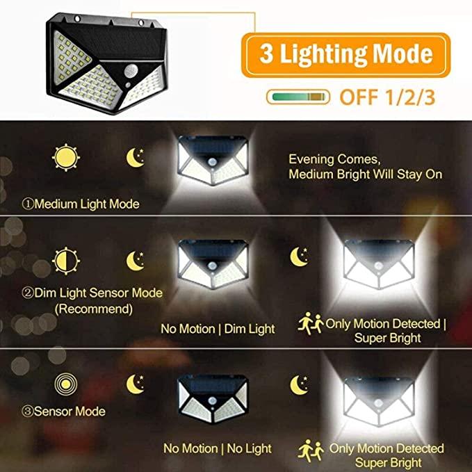 Latest Solar Lights for Garden 100 LED